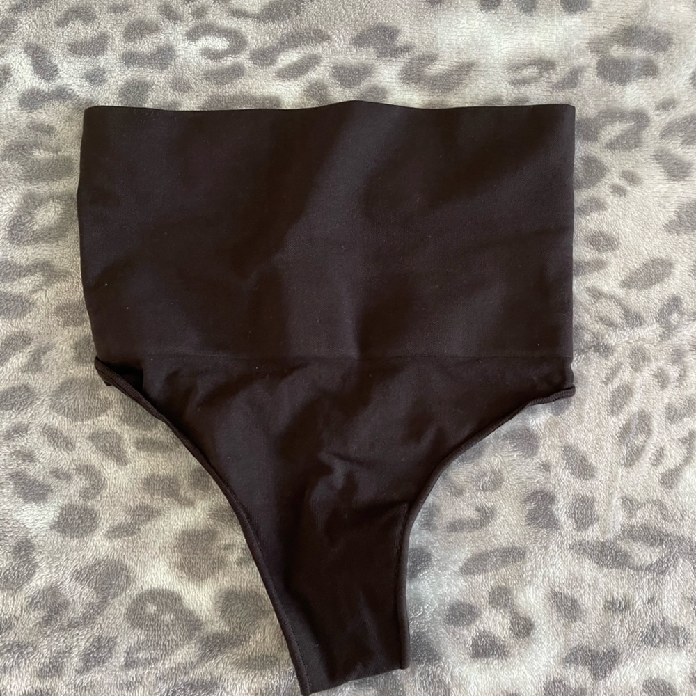 Skins - S/M core control thong - ONYX